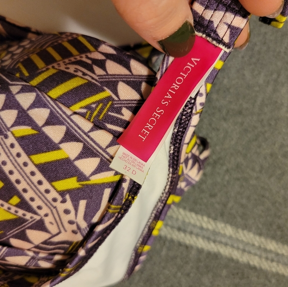 Victoria's Secret Purple/Neon String Bikini (2pc) - Picture 7 of 9